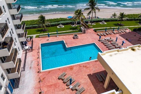 A home in Hillsboro Beach