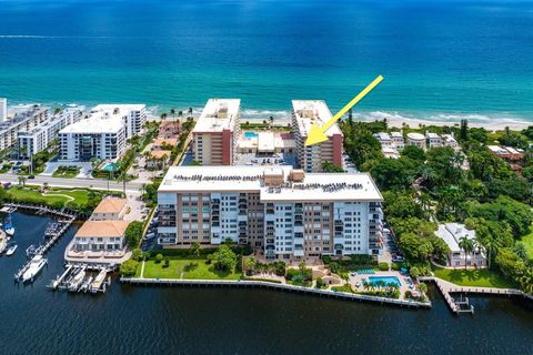 A home in Hillsboro Beach