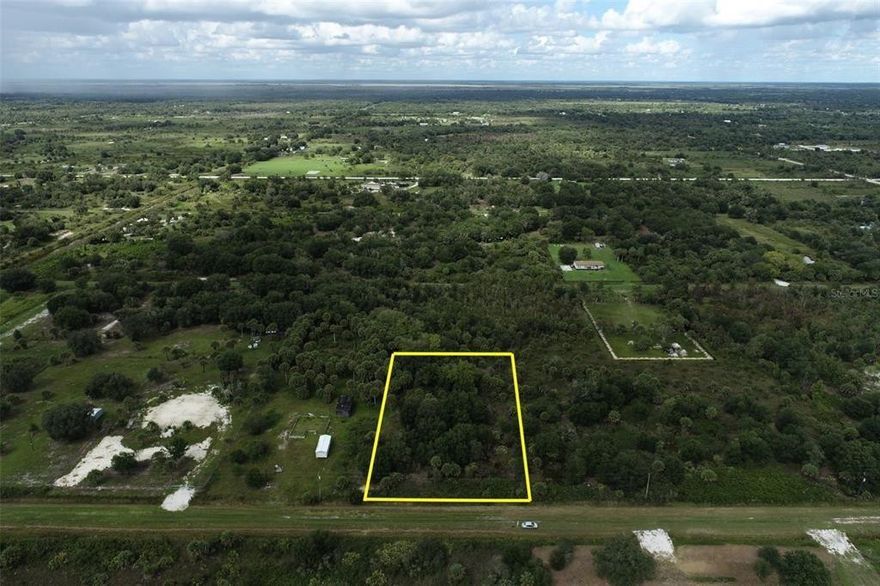 This 1.25-acre Lot,   Build your dream home or sustainable farm on this ready-to-develop, just 23 miles from Okeechobee. POWER POLES AT PROPERTY LINE—a huge cost saver! Excellent road access established neighborhood with homes and farms nearby.  this lot offers the perfect opportunity to build or bring your dream home, start a farm, or create a peaceful weekend retreat.Perfect for families seeking top-ranked schools and safe community living, or snowbirds wanting affordable Florida sunshine.LOCATION HIGHLIGHTS: Lake Okeechobee (30 min)—world-class bass fishing & 30 miles of scenic trails. Lake Istokpoga (45 min). Okeechobee offers small-town charm with big-box convenience and moderate cost of living.Priced to sell. Don't miss this opportunity. NO HOA This property in Okeechobee offers the perfect opportunity to build or bring your dream home, start a farm, or create a peaceful weekend retreat. The community is safe and the cost of living is moderate, making this an attractive destination for snowbirds and young families. Bring your big boat because two great lakes are less than 45 minutes away! Lake Okeechobee is 30 minutes from this property