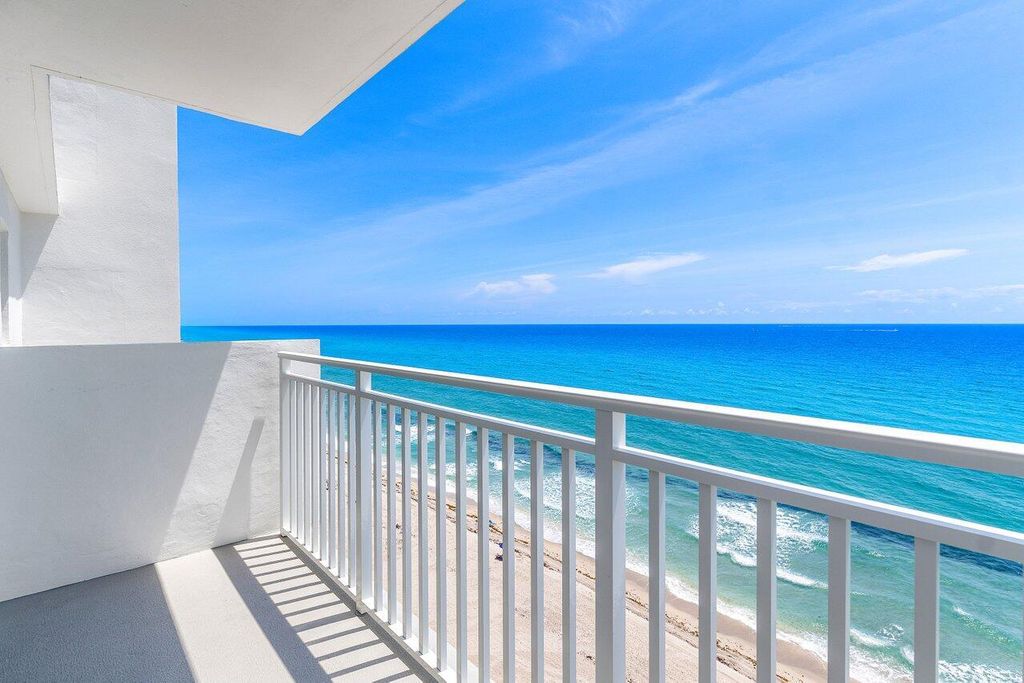 Photo of 4505 S Ocean Boulevard #907, Highland Beach, FL 33487 (MLS # R11096271)