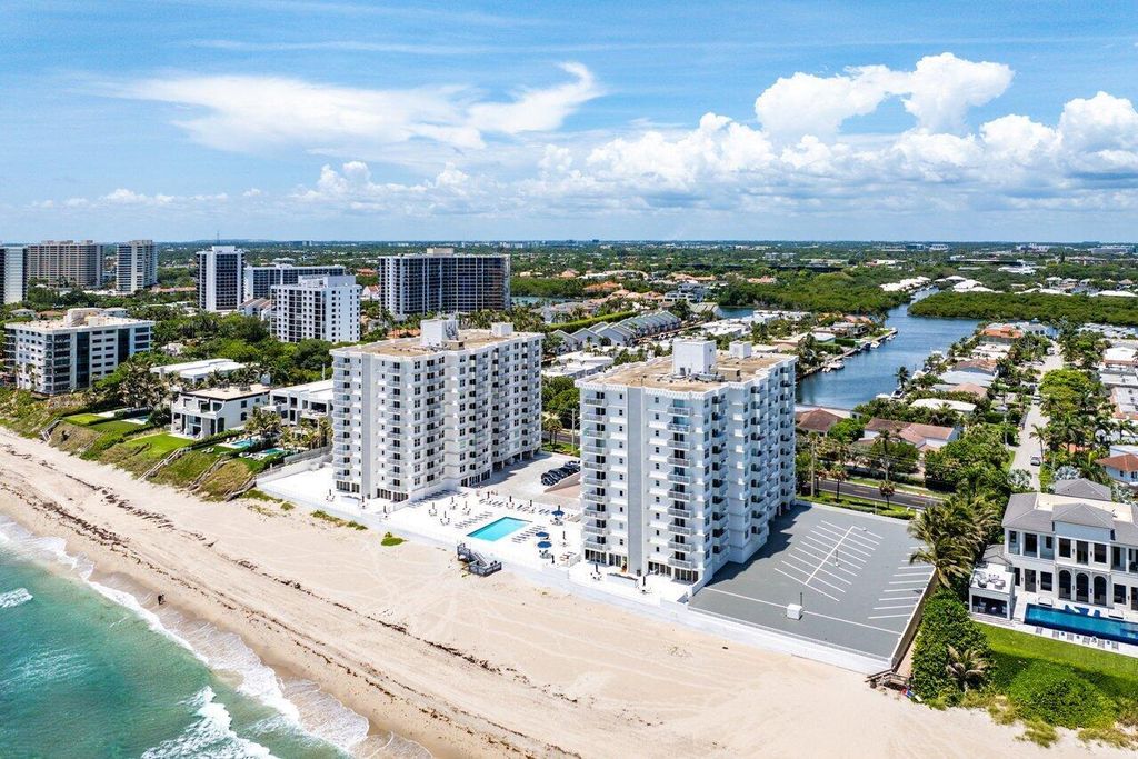 Photo of 4505 S Ocean Boulevard #907, Highland Beach, FL 33487 (MLS # R11096271)