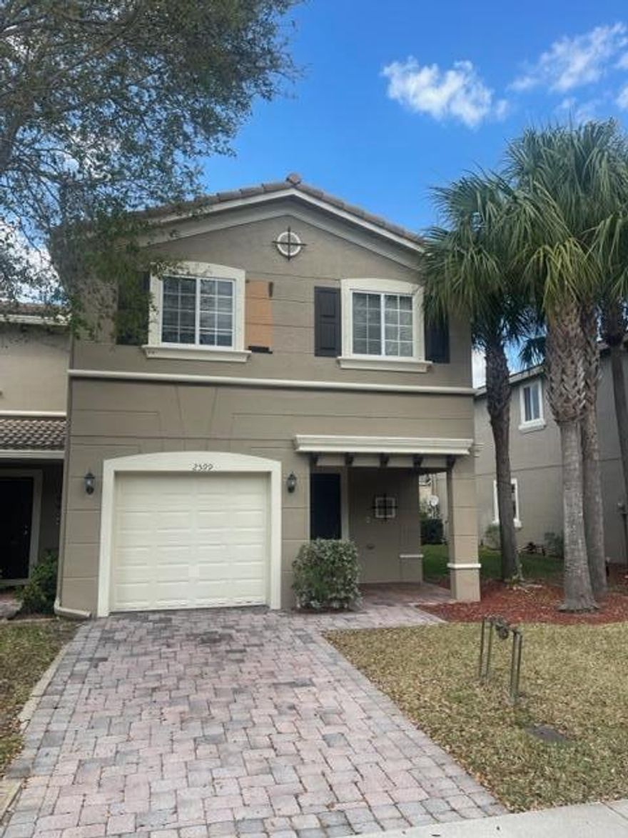 Three bedroom two and a half bath town home with a 
loft on the lake. This community is min from 95 with two pools, 2 playgrounds, tennis, basketball, gym  ,and  clubhouse. Home includes internet, brand new appliances, tile on first floor laminate on second. 
Must do rent spree application first , income to be 3x the rent : $7,200 month