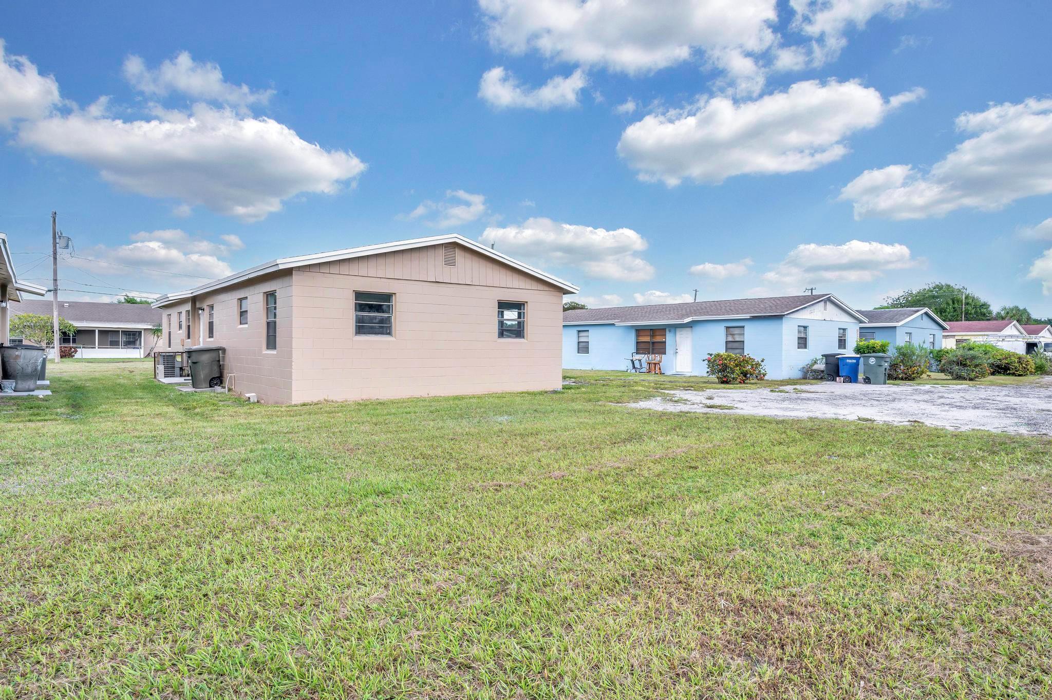 Rental is immediately available on a first come first serve basis. Sidewalks line the property and there is a beautiful and spacious backyard! This 4/2 serves its purpose well new HVAC Washer & Dryer hookup & Appliances to save you a trip to the laundromat. Centrally located, the Indian River State College is within a 10 minute drive, The Atlantic beaches are closer than ever. Let's move you in and call it a win.