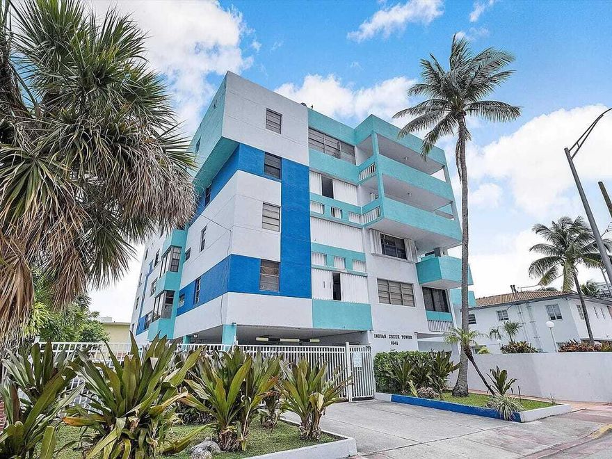 Charming 2BR/2BA residence in a boutique 20-unit building just 0.5 miles from the beach. Bright and comfortable, this home features updated bathrooms, a 2022 water heater, and a functional layout perfect for relaxed coastal living.  Enjoy a true boutique lifestyle with only 4 units per floor and amenities including a pool, clubhouse, BBQ area, assigned parking, and washer/dryer on each floor. The building is well-managed, has strong reserves, passed its 40-year certification, and recently completed a new roof.  Ideally located near Surfside, Bal Harbour, and North Bay Village, with beaches, dining, shopping, entertainment, and parks just minutes away. A rare opportunity to enjoy the beach lifestyle in a quiet, intimate community in one of Miami Beach's most desirable locations.