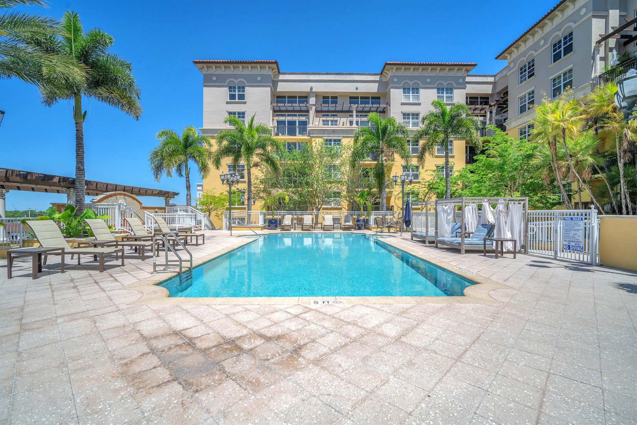 EZ RENTAL, NO HOA, PET FRIENDLY! Live where others dream to vacation! This large, exceptional 2 bedrooms 2 bathrooms residence boasting a balcony overlooking beautiful Boca Raton downtown, is a rare gem in the heart of exclusivity and sophistication. Immerse yourself in the vibrant lifestyle offered by Royal Palm Place, surrounded by upscale boutiques, bistros, cafes, and specialty shops, where the extraordinary meets everyday life...Royal Palm Place is a resort style building with 24 hours concierge service, top of the line gym with sauna, spa, business office and many more amenities. The sandy beach is just minutes away and walking distance to Mizner park. I have many units, furnished or unfurnished for immediate occupancy and lots of commercial spaces as well.