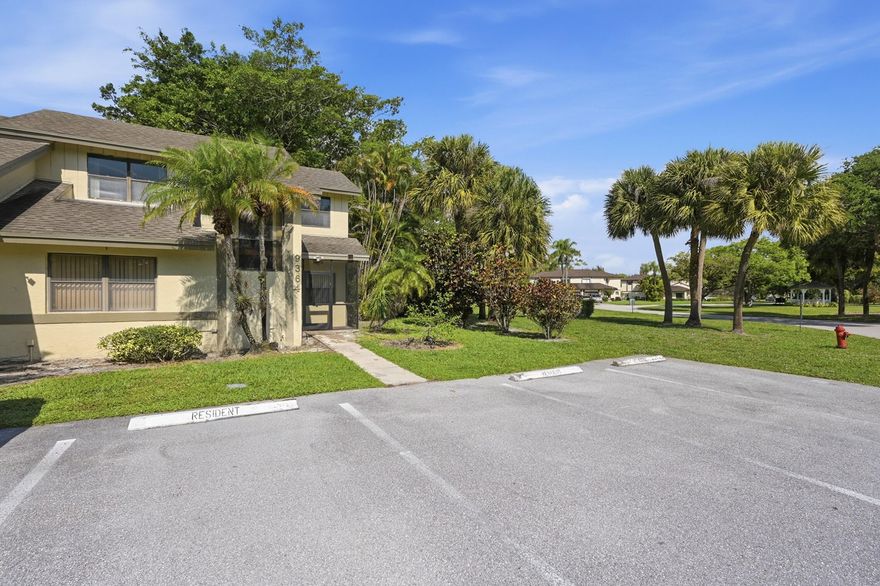 This 3 bedroom, 2.5 bath townhome in Boca Ridge, a gated community, has brand new tile flooring throughout, new refrigerator & wall oven, open kitchen, spacious dining & living room and the master bedroom downstairs.  En-suite bathroom has newly tiled shower.  Half bath downstairs has washer and dryer.  Upstairs 2 more bedrooms with bathroom with newly tiled shower.  Lots of closet space and an enclosed screened patio overlooking pond.  Community pool. Water & cable included. No pets. Located on a quiet cul-de-sac close to shopping, restaurants and major highways.