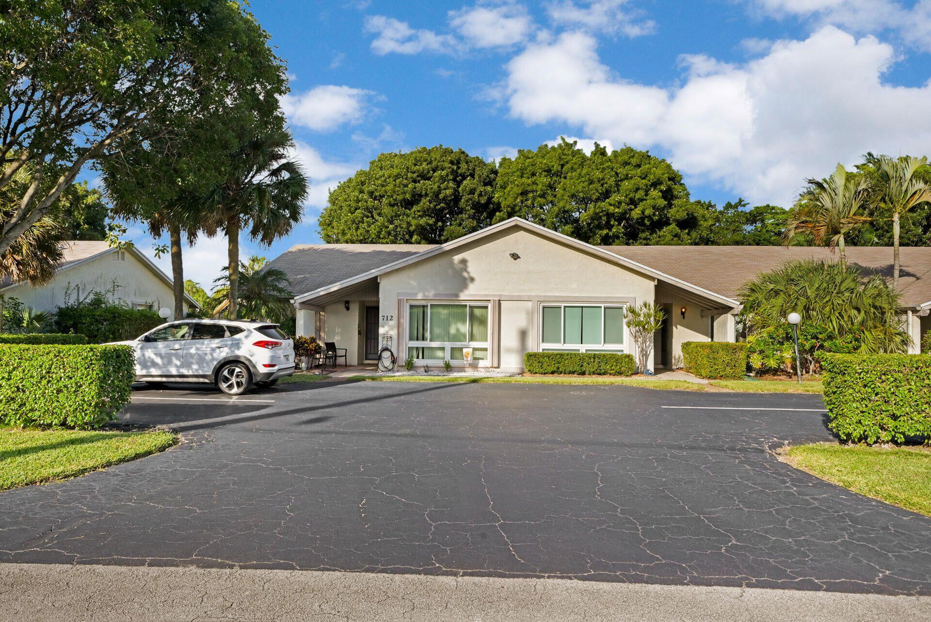 Welcome to 708 Lago Road -- a spacious UNFURNISHED villa in a peaceful, well-kept neighborhood you'll love calling home. This gem is getting an upgrade with brand new luxury vinyl floors that offer both style and durability. Unit will be available for rent Nov 1st. Enjoy low-maintenance living with all the benefits of a single-family feel. Located just minutes from Downtown Delray's Atlantic Avenue, where dining, shopping, and nightlife await. Easy access to I-95 makes commuting a breeze, and you're never far from beaches, parks, and top-rated amenities. Don't miss this rare opportunity to rent in one of the most convenient spots in South Florida!