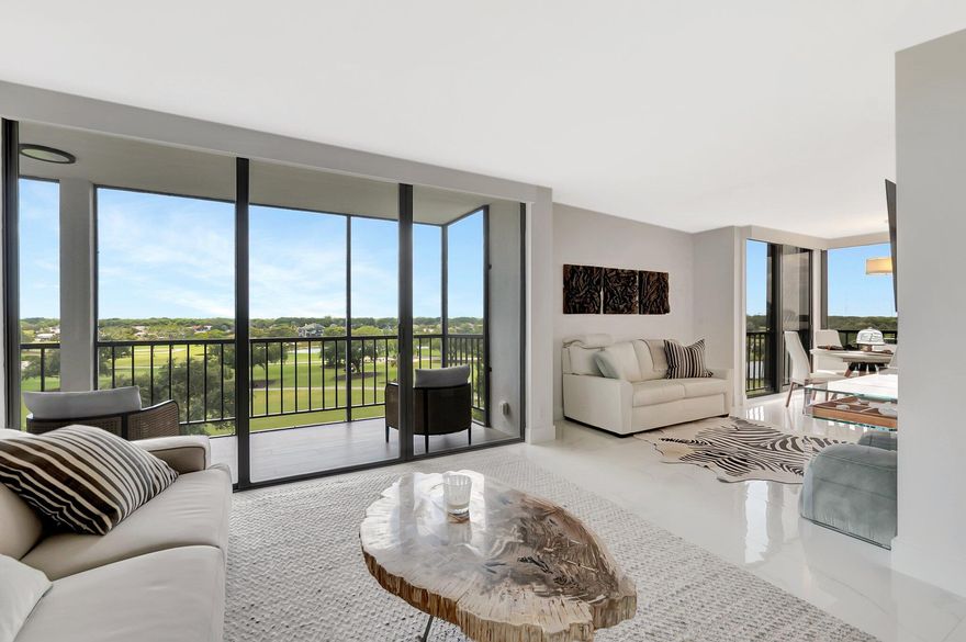 Beautifully renovated 2/2 unit. Move in ready with Golf and Water views!! ~Imagine life inside the Nation's #1 Private Residential Country Club Lifestyle offering resort-style living. Conveniently located less than 10 minutes from downtown Boca Raton. PLAY our 4 Golf courses, 27 Tennis courts and 15 Pickleball courts; SHOP our retail store, golf and tennis pro shops, DINE in our 10 dining venues. Spend the day RELAXING at our 5-star fitness center, pool, spa and salon. ENJOY endless activities in over 450,000 sq. ft. of exceptional amenities & stellar service. Mandatory Joining Fee: $150,000, BWMA Capital Contribution: $10,000, Annual Social Dues: $22,593.