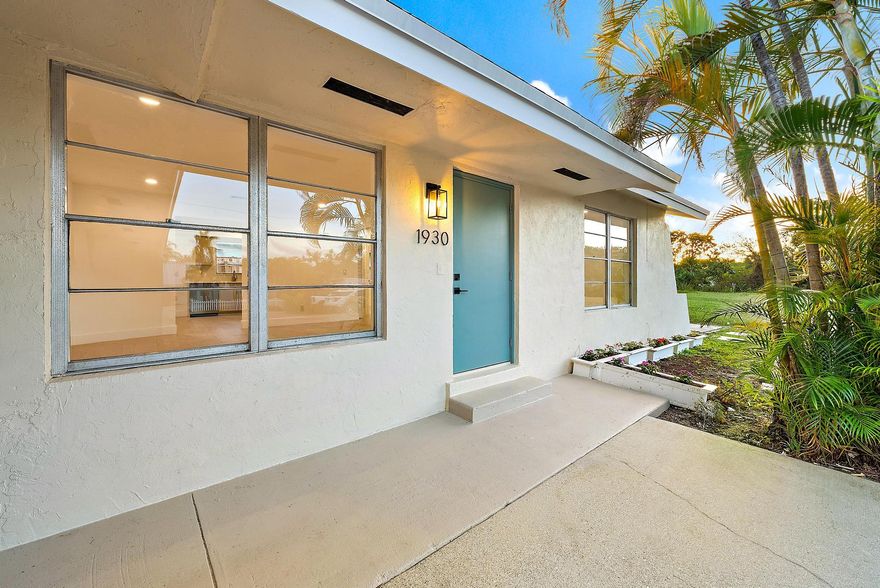 AVAILABLE IMMEDIATELY: Fully renovated (Feb 2026!), clean, 2-bedroom, 1-bathroom professionally managed rental in the heart of Juno Beach. Also available: 1928 and 1926 (3 units currently available) -- Be the first to live in one of these three identical, brand-new apartments in Juno Beach, Florida. Fully remodeled bathroom featuring sparkling new tile, modern vanity, and designer fixtures. All-new kitchen with crisp cabinetry, sleek countertops, a full suite of brand-new appliances including brand new in-unit washer and dryer. Unit offers plenty of parking, private walk-up front door and back door for convenience. Pet friendly.
Located within 0.2 miles of Juno Park which features a public boat ramp and kayak/paddleboard launch, playground, volleyball, and walking trails. Location is a short, few-minute drive to the beach and the Juno Beach Pier, and is situated between US-1 and Ellison Wilson Road for easy access to waterfront dining, shopping at the Gardens Mall, and major commuting routes.