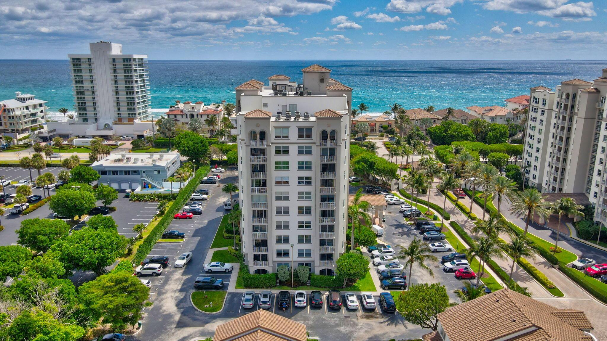 LUXURY FURNISHED SEASONAL RENTAL-- Totally renovated 2 Bedroom 2 Bathroom. Highland Beach Club amenities: Heated Pool, Jacuzzi, Gym w Steam, Sauna, BBQ & Pizza oven, Gazebo w TV outdoor all overlooking water, Clubhouse, Business Center, Tennis/Pickleball courts, Billiard, Pier extends into intracoastal. Highland Beach Library, Police Dept, Fire Station Adjacent. Walk/Bike path extends miles along A1A. Minutes from trendy Delray Bch & Boca Raton.