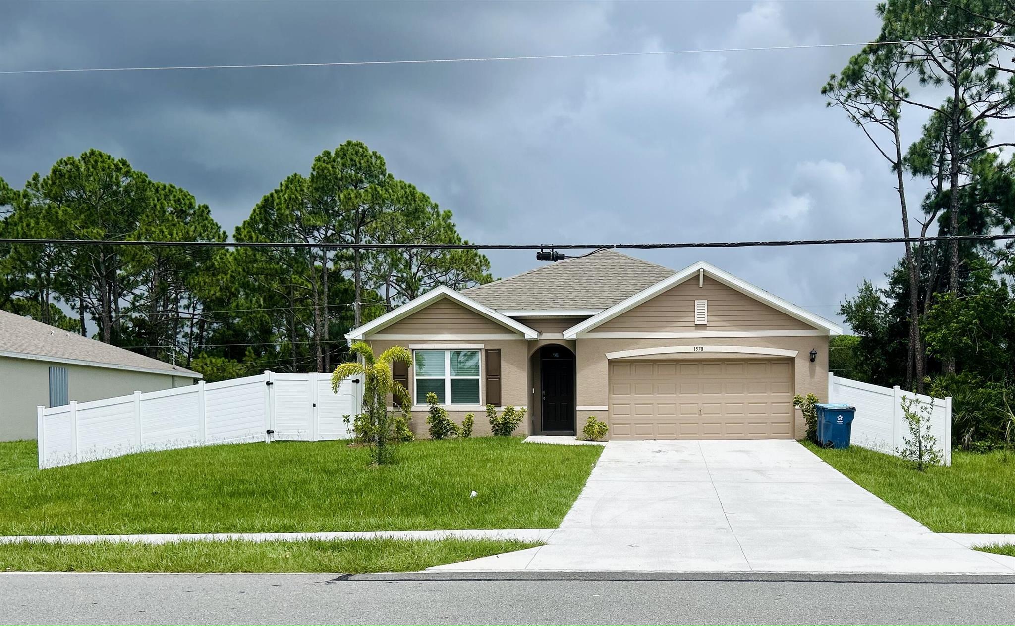 Welcome to your almost brand-new home, built in 2024. This stunning 4-bedroom, 2-bathroom home features a spacious 2-car garage and is situated on a huge, fully fenced lot. Enjoy the benefits of a great location and an easy application process. Move in with just the first month's rent and a security deposit, easy application process, apply today and move in tomorrow. Pet-friendly and ready for you to call it home.