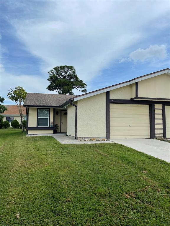 Very nice Villa in Rivergreen Villas Community. These units don't come on the market often. Newer kitchen and cabinets, stainless steel appliances and granite counter tops. Tile throughout. PGT impact windows all around, re insulated attic with extra insulation. Partially furnished. No Motorctcles owned or visting and no pets. Close to shopping & medical. Beach is 20 minutes away.
