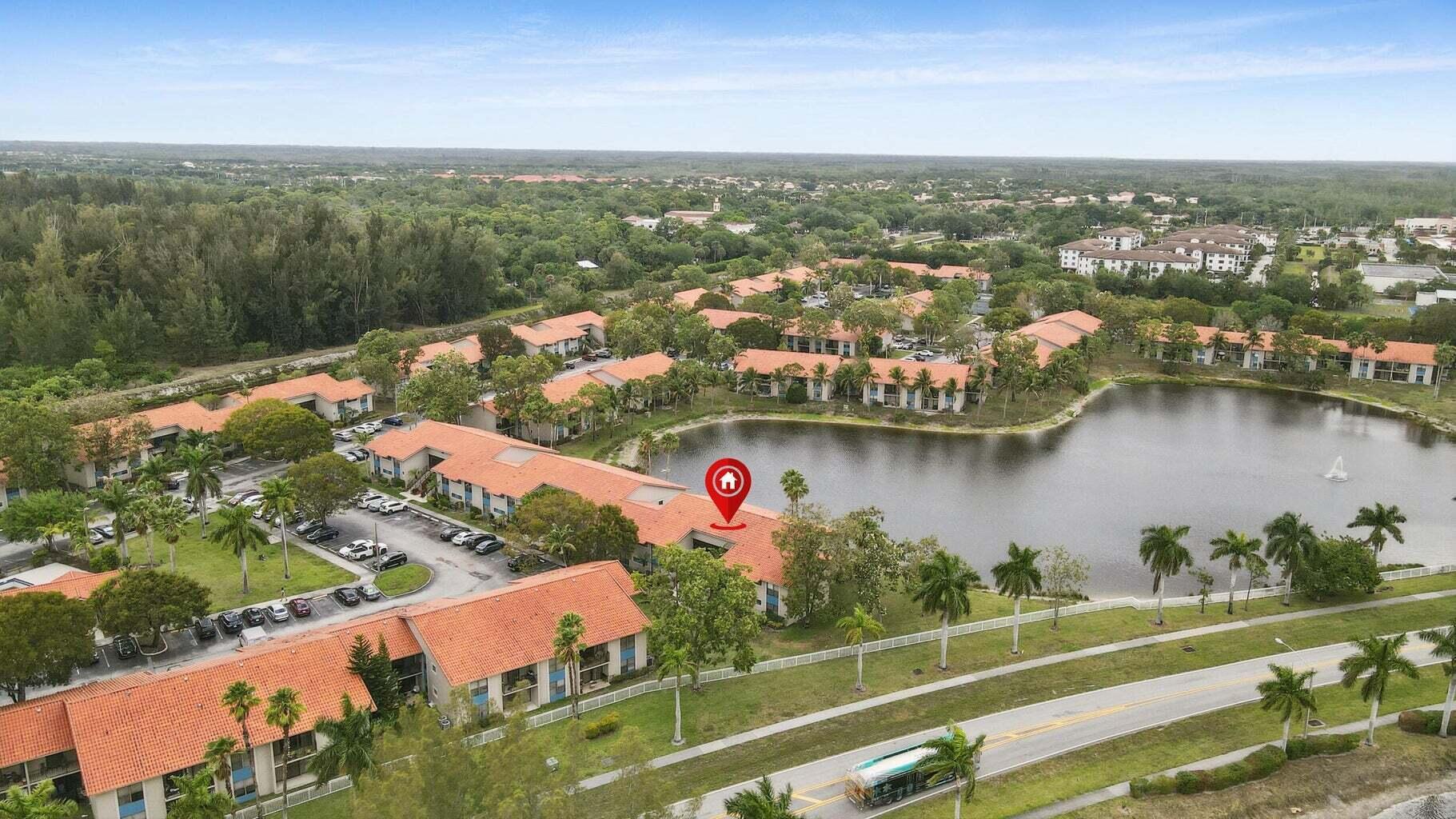 This stunning 3 bedroom, 2 full baths first floor apartment with fabulous lake views has all upgraded features including a washer dryer unit, modern cabinets, granite counters, SS appliances, upgraded lighting, plenty of open living space, uniform tile floors and easy access to all amenities offered by the association. Community has a pool, fitness center and Tennis court.The community is also close to area restaurants, shopping and major highways.This is a must see unit for any discerning tenant! Call for a showing before it's under contract to someone else.