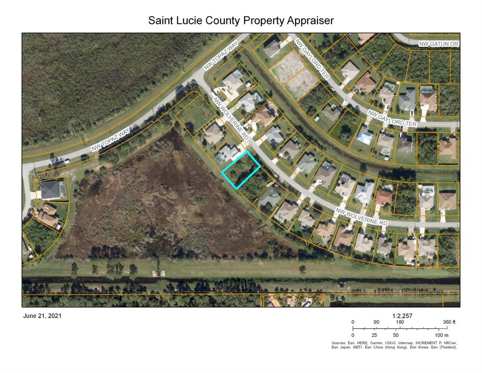 Rarely available prime lot located in NW Port Saint Lucie, in the heart of the Torino area. Lot backs to preserve for added privacy. No HOA . Adjacent lot at 6044 NW Wolverine Rd also available for sale, MLS# RX-10726032, if seeking larger homesite. Buy one and build or buy both and go big. Seller says move this available lot to sold! Lot located just a few minutes to Saint Lucie West shopping, restaurants, golf, medical center and Mets Spring Training Stadium. Street light by property.