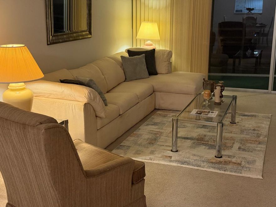 Barwood is a nice 55 plus community to live in Boca Raton.   great location,  close to or next to a golf course. Near restaurants,  shopping centers. stores and hospital.  This is a 2 bedroom, 2 bath Condo.  in the 4th floor with an elevator - Yearly rental.  a  carport parking comes with the unit.