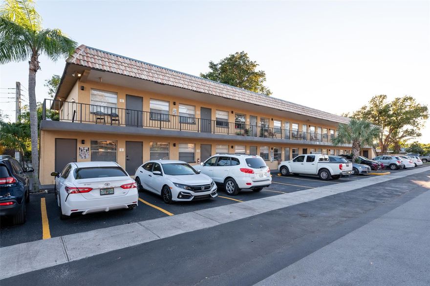 Move in with first and security. Spacious 1-bedroom 1 bathroom in Wilton Manors. On the first floor. laundry facility in the building. Only a few minutes from Fort Lauderdale Beach. Tile floor throughout and open concept. Central air conditioning and assigned parking, pets are welcome! The move-in and approval process is very easy and fast. No Minimal Score is needed! utility fee will be added for water, sewer, trash, and pest control.