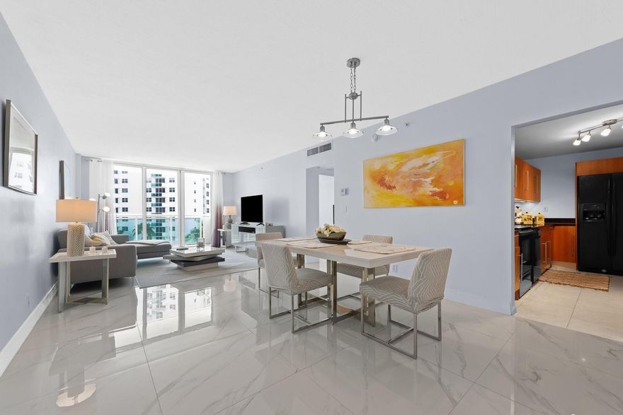 Experience beachfront luxury in this fully renovated 1-bedroom, 1.5-bath condo at 3000 S Ocean Dr, Hollywood, FL. Enjoy stunning ocean views from your private balcony, complemented by a modern kitchen with new appliances and a brand-new AC. The spacious master suite enhances this beautiful home, which is available with or without furniture.Residents have access to amenities in both buildings, including two pools, a fitness center, and direct beach access. Secure your slice of paradise in Hollywood Beach today.