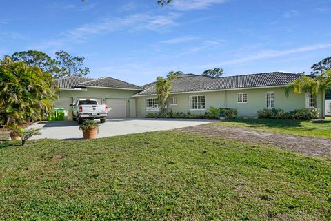 A home in Loxahatchee Groves