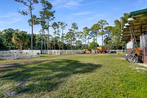 A home in Loxahatchee Groves