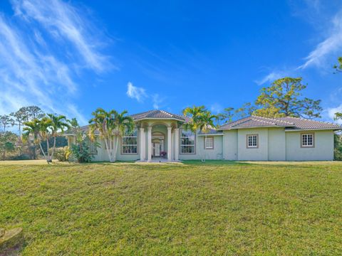 A home in Loxahatchee Groves