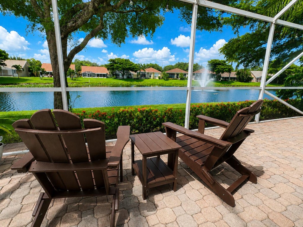 Photo of 5554 GRANDE PALM Circle, Delray Beach, FL 33484 (MLS # B26065424)