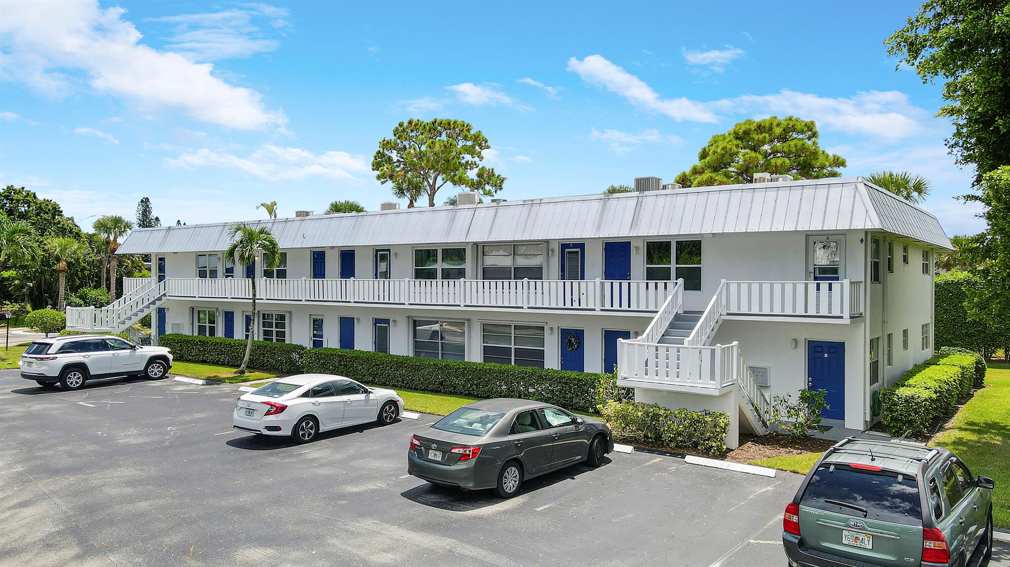 Location..Location! This partially furnished 2 Bedroom 1.5 Bath condo is conveniently located close to shops, dining, entertainment and Hutchinson Island beaches. Beautifully maintained with new vinyl flooring, impact windows, doors, sunroom and a personal locker. Washer / Dryer located nearby on 2nd floor. Cedar Pointe is an active 55+ community that offers a clubhouse, community pool, social activities and shuffleboard. The unit is located directly across from one of the community pools. Cable, wireless internet, water, sewer and trash are included. Being offered on an annual basis. First, Last, Security and Exit Cleaning Fee Required. No Pets Allowed.