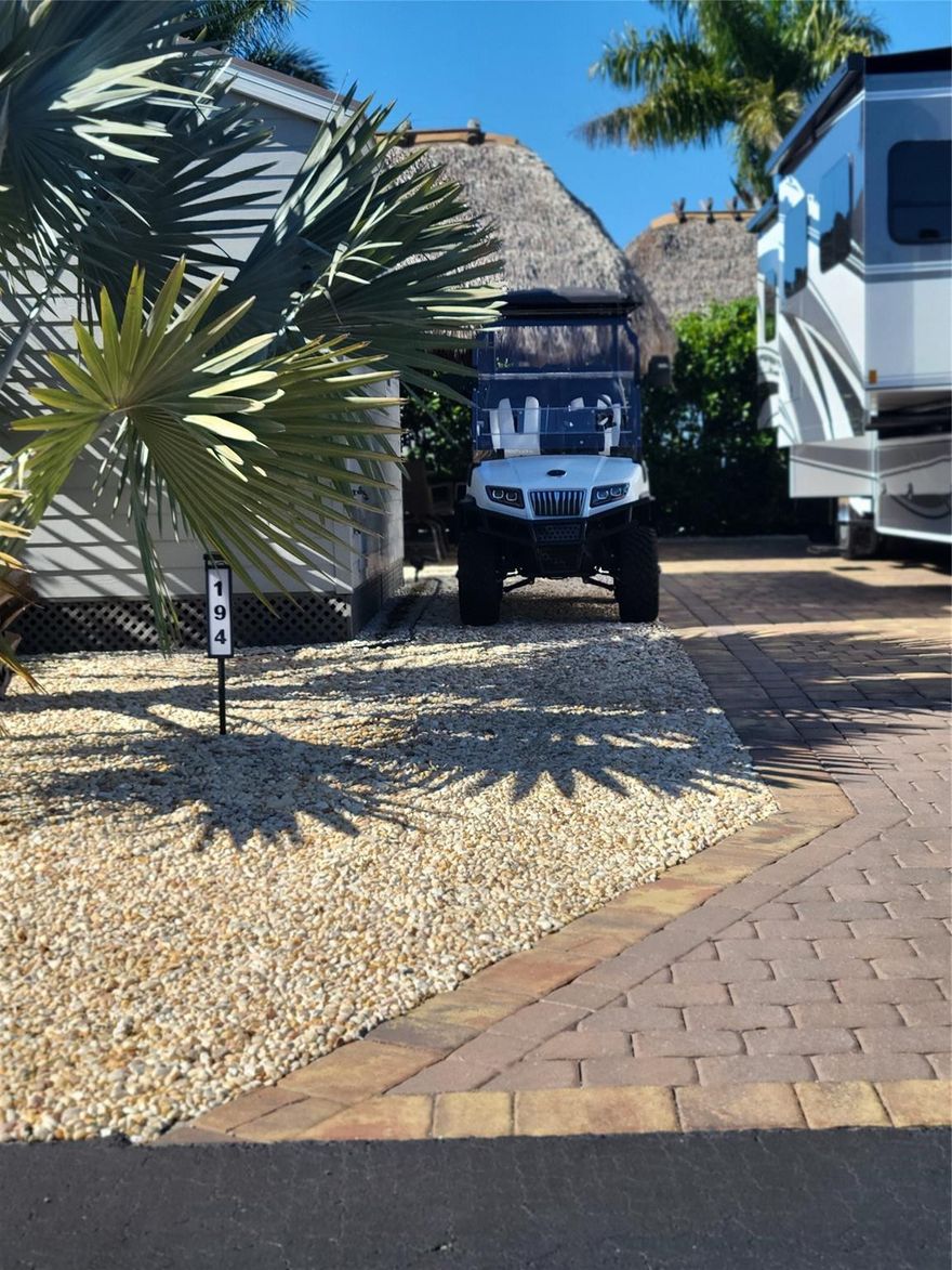 Located at Silver Palms Rv Resort, a 90 acre gated community. Bring your Rv and enjoy this beautiful private lot. Fully finished casita with 1/2 bath,washer/dryer and detailed finishes. Tiki provides privacy for enjoyment.  9000sf clubhouse with fitness center, card,libary and billiard rooms. Daily activities, dog park, pickleball, bocce, shuffleboard and so much more awaits you at this 5 star resort. Poolside cafe with live music and great food. 20 minutes to Brighton Bay Casino, Can be rented when not in use. Lot will accommodate Class A, C or 5th wheel.