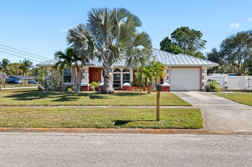 Welcome Home!!!  Looking for a pool home in Port St Lucie area?   This 2 bedroom 2 bath home will NOT disappoint!  Featuring a fully upgraded home on the interior along with a beautiful fully fenced lot with a pool to enjoy the Florida weather!  Two large bedrooms, 2 full baths and a huge walk in closet in the Master bedroom.  Formal dining space coupled with an additional sitting room/office is just what you need!  New roof and hurricane shutters!