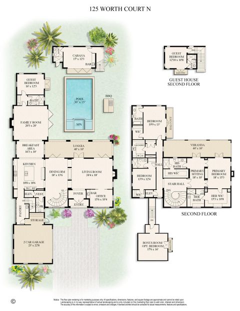 Tiny photo for 125 Worth Court N, West Palm Beach, FL 33405 (MLS # B26036772)