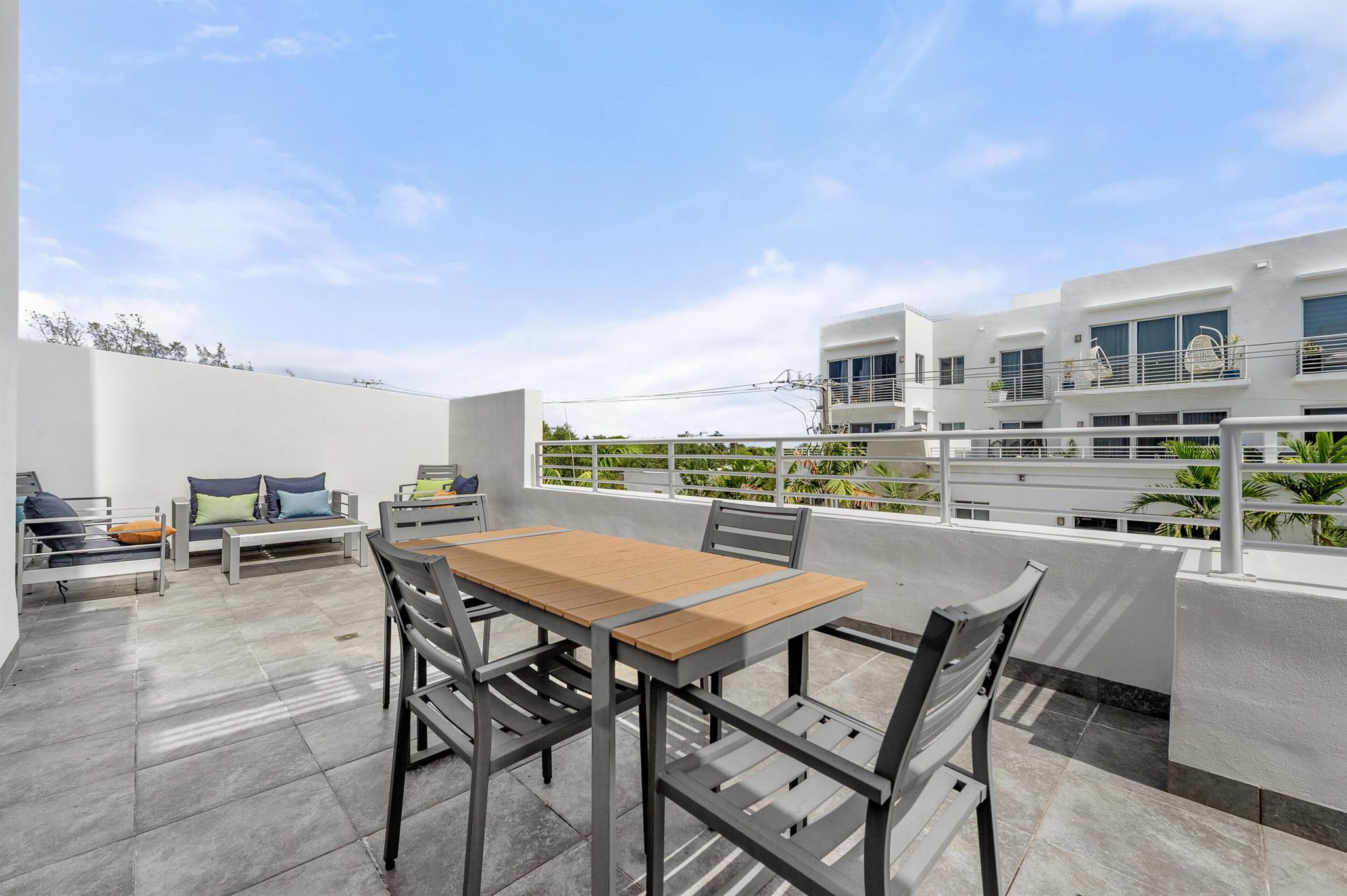 This stunning 1-bedroom, 2-bath industrial-style loft is perfectly situated just steps from the best of Atlantic Avenue. Known for its award-winning restaurants, vibrant nightlife, boutique shopping, and art galleries, Atlantic Ave offers a lifestyle that's unmatched -- and this residence places you right in the center of it all.Enjoy an open-concept floor plan flooded with natural light, soaring ceilings, and sleek finishes throughout. One of the most rare and desirable features of this unit is the oversized private patio with sweeping views of downtown Delray -- ideal for entertaining or relaxing above the city.Whether you're walking to the beach in minutes or heading out for dinner and cocktails just around the corner, this location truly has it all.