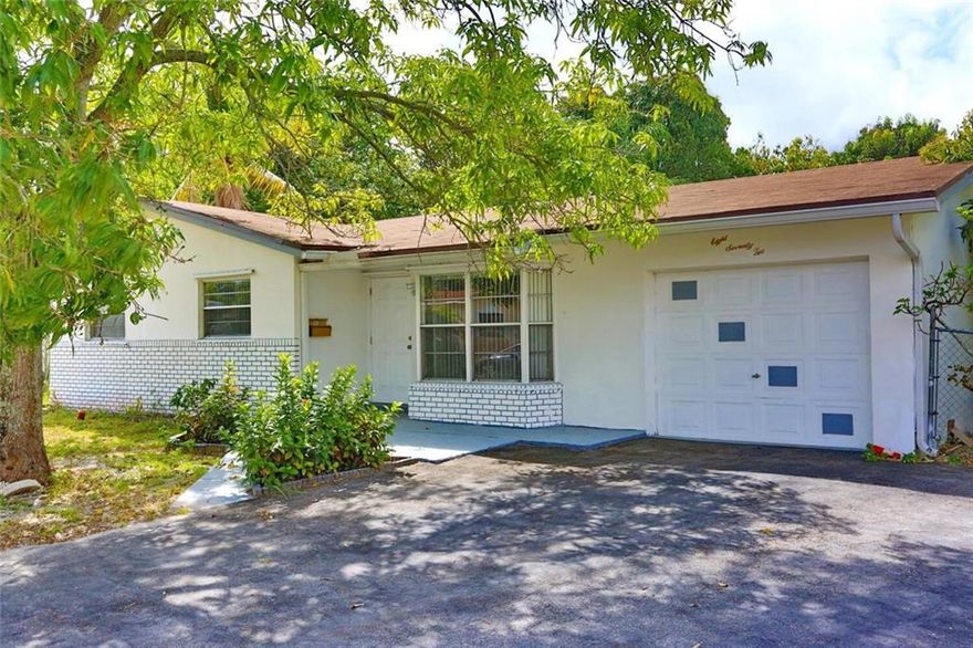 Great Location 4/2 Single Family Home with Pool, with one the the biggest lot in North Lauderdale, Many Fruit Trees, Barbeque Build in the Pool Area, Enjoy the pleasant view from the enclosed Porch with Glass Doors, one car garage, transparent Hurricane Panels in all the windows, Tile floor, Hurricane impact doors at main entrance, on the side entrance, and garage door. Some of the furniture are included with the house. Roof and A/C unit have 7 years old.