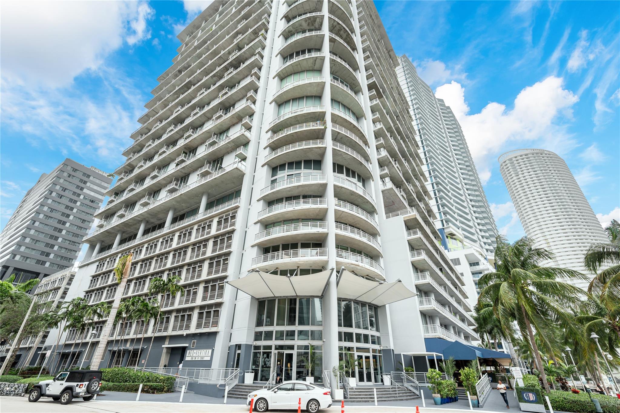 Nestled in the diverse and dynamic neighborhood of Brickell Miami, this modern industrial loft is a Studio/1 bedroom with 1 Bathroom in Neo Vertika, a 36-story condominium, located along the Miami River. Industrial style with concrete ceilings! Open kitchen, wood floors, and a large living space with a serene city view, offers a comfortable living space. Residents love being able to walk to all of Miami’s best nightlife at Mary Brickell Village and Brickell City Centre, placing entertainment and shopping options right at your doorstep! The building has a state of the art gym, infinity-edged pool, hot tub, business center, club room with a billiards table, cigar/library room, racquetball court, sauna, and much more! Neo Vertika is a great trendy building that is a lot of fun to live in!