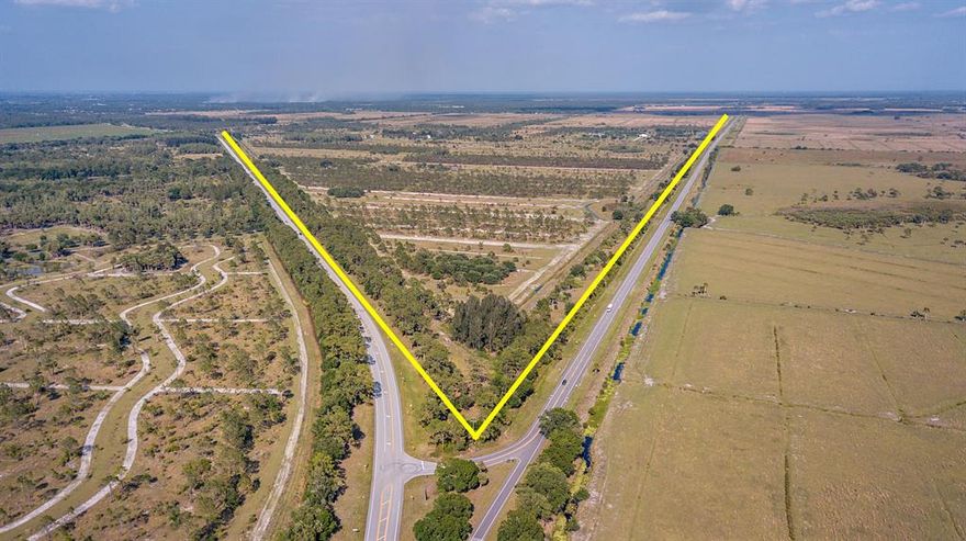 This once in a generational opportunity to own one of the largest parcels in Stuart. THE TOTAL ACREAGE IS 726 ACRES. Property was once home to the Phipps family's polo fields. The property features pristine land with tremendous wildlife and beautiful mature oak trees. The property also has 2 homes, a workshop, kennel and barn.