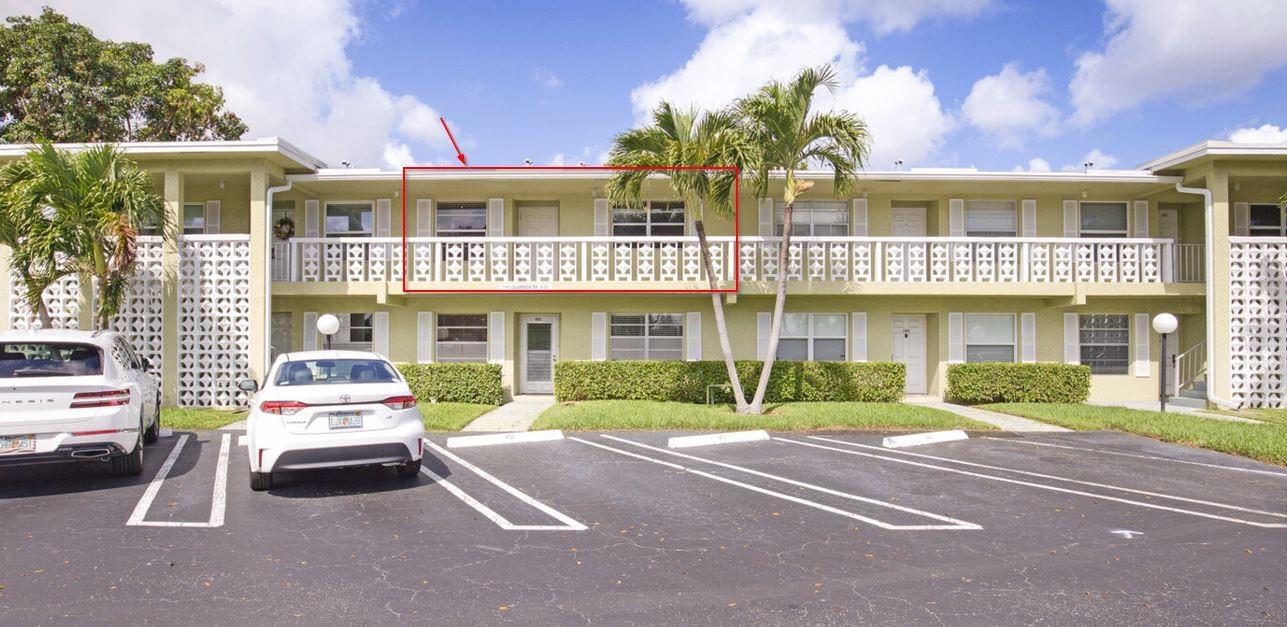 Easy & peaceful living in this 55+ Community in Delray Beach. Fully remodeled beautiful 2/2 spacious condo. Features all tile flooring, open kitchen concept, stainless steel appliances, granite counter tops and modern touches throughout. Washer & Dryer in unit tucked away in laundry closet (not in the kitchen). Ceiling popcorn removed. Light & bright. New hurricane rated front door recently installed. Bathroom redone with elegant tile & glass appointments. AC only 3 years old. Just move right in - nothing to do here except enjoy everything Florida has to offer.