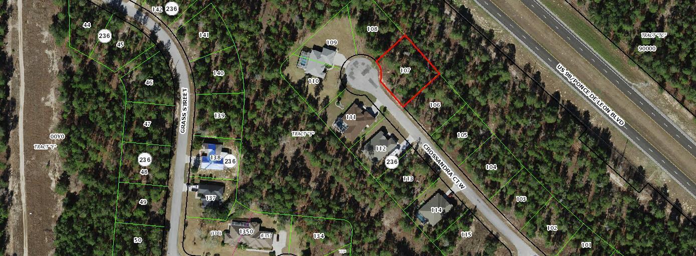 Build a brand new home on this oversized .33 acre cul de sac home site in Sugarmill Woods Oak Village.
