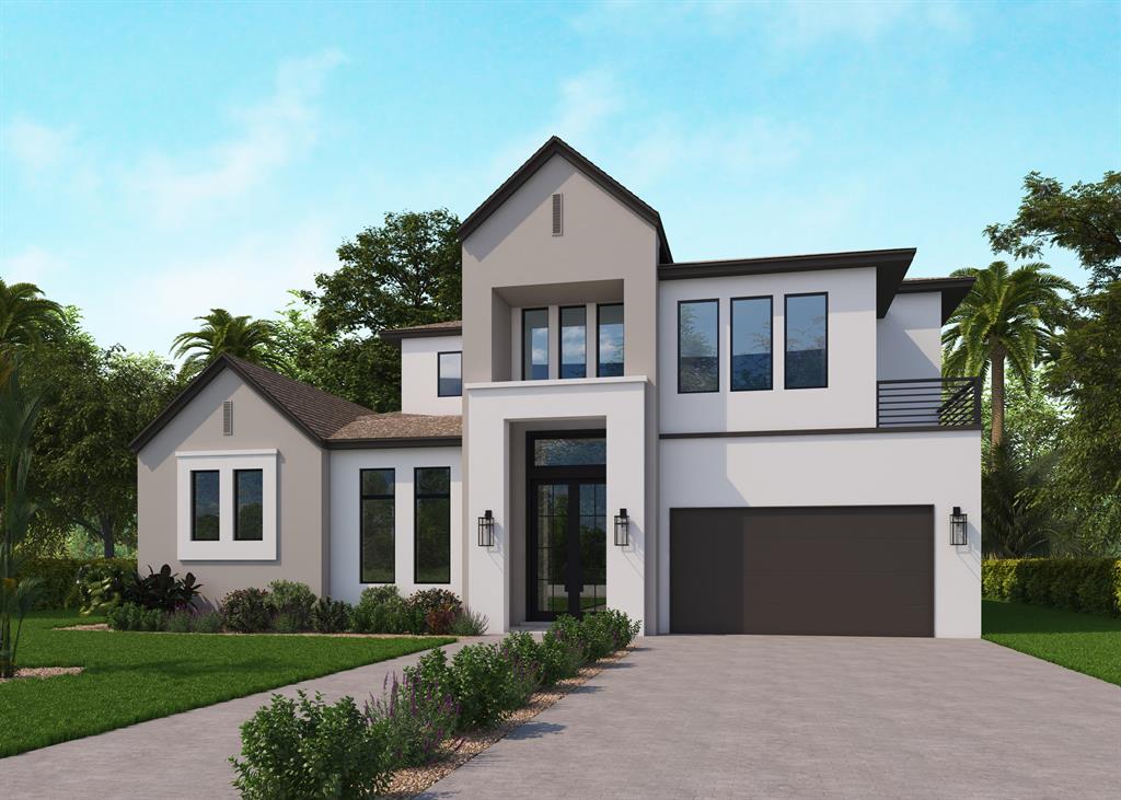 New construction 2-story pool-home located in the coveted golf community of Palm Beach Polo Club. This fashionable estate features 3 bedrooms, 3 full and 1 half bath, a study, 2-car garage, and a gorgeous outdoor living space boasting a covered patio, summer kitchen, and a pool and spa. Masterfully curated by Soco Interiors, the modern, farmhouse-inspired decor incorporates clean lines, neutral color palettes, layered textures, and natural materials to create a timeless look, yet cozy feel. The interior features Oak wood floors, wood-beam accented cathedral ceilings, built-in full size wine refrigerator, and a striking two-tone kitchen with Calacatta Quartz counters and a gas range.