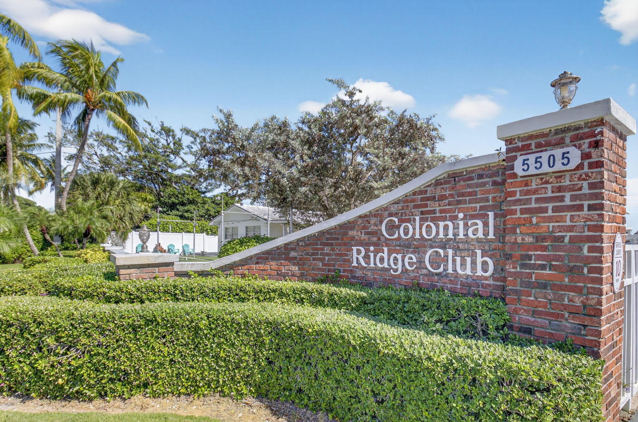 Colonial Ridge Corp, Fair - Residential