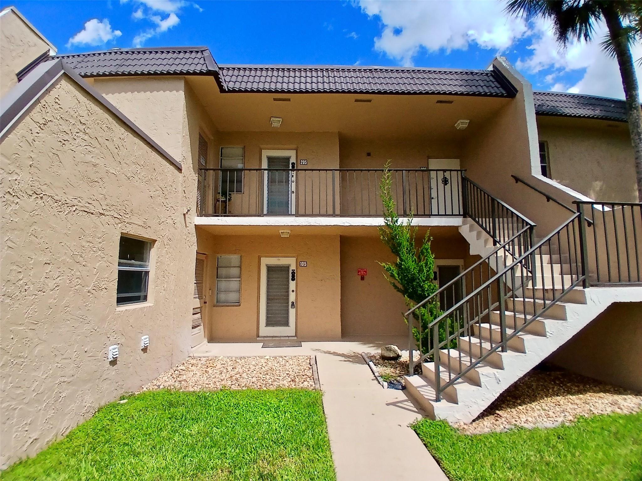 Beautiful Updated First Floor Condo with Water View! Excellent Value. Premium Kitchen Counter Tops with White Cabinets. Nice Bathrooms. Large Pantry Kitchen Closet. Large Walk-In Closet in Master Bedroom. Large Patio with Great View and Storage Closet. This Condo is an EXCELLENT Value and Priced Right for a Quick Sale. No Renting for the First Year. Monthly Maintenance includes Cable TV, Common Area, Landscaping, Amenities, Insurance, Recreation Facilities, Water and More!