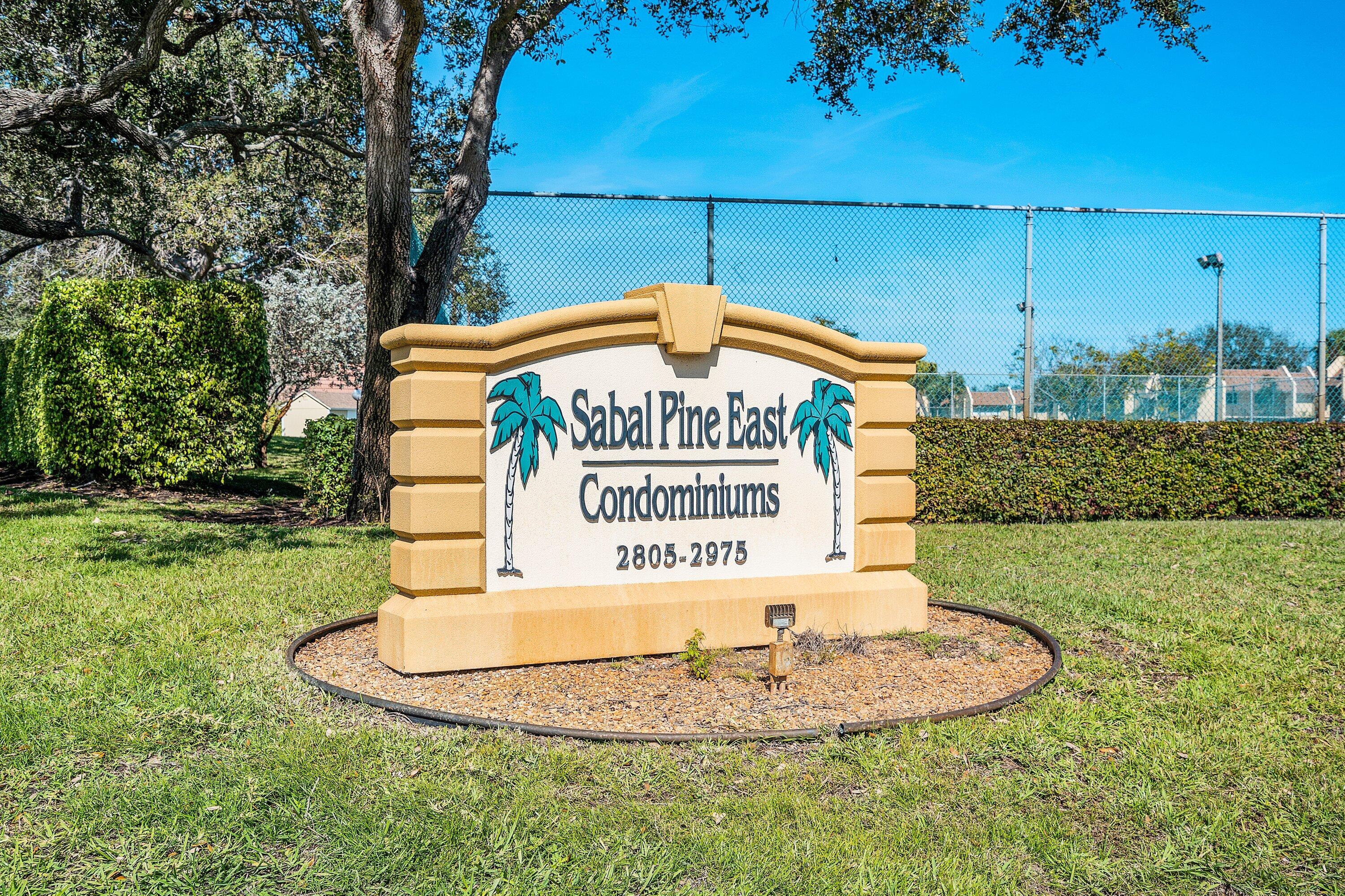 SABAL PINE EAST CONDO - Residential Lease