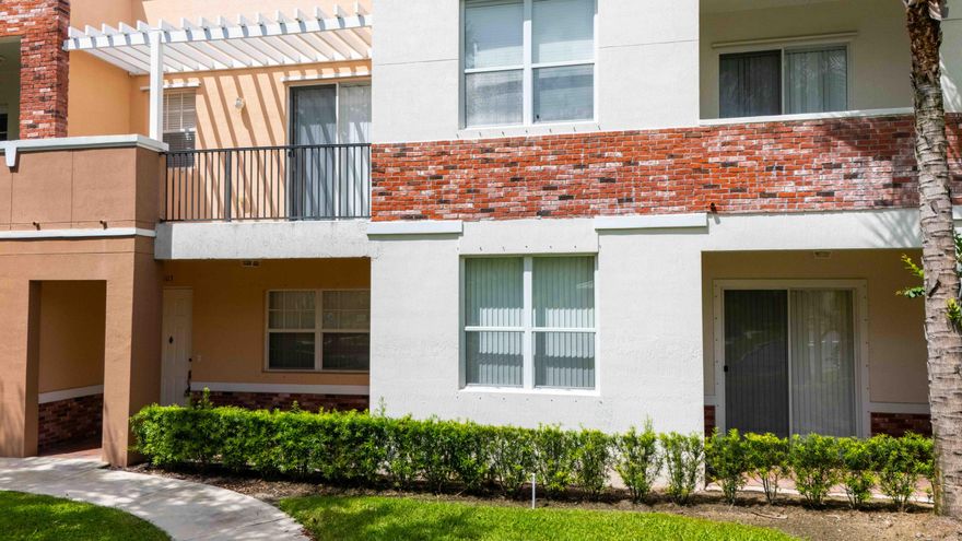 Welcome to the Heart of Tradition!
This move-in-ready 2 bedroom, 2 bathroom condo with a bonus room that can be used as a den or dining area offers the perfect blend of convenience and lifestyle. Located on the first floor, this home is directly across from Tradition Town Hall, the community pool, and all the shopping, dining, and entertainment Tradition has to offer. Imagine relaxing by the pool while enjoying live music from the Town Square concerts!
Inside, you'll find a comfortable and functional layout with a bright living space, well-appointed kitchen, spacious bedrooms, and the flexible bonus room. The condo also includes a 1-car garage for added convenience. Whether you're looking for a full-time residence, a seasonal getaway, or an investment property, this home checks all the boxes. Don't miss the chance to live in one of Tradition's most desirable locations!