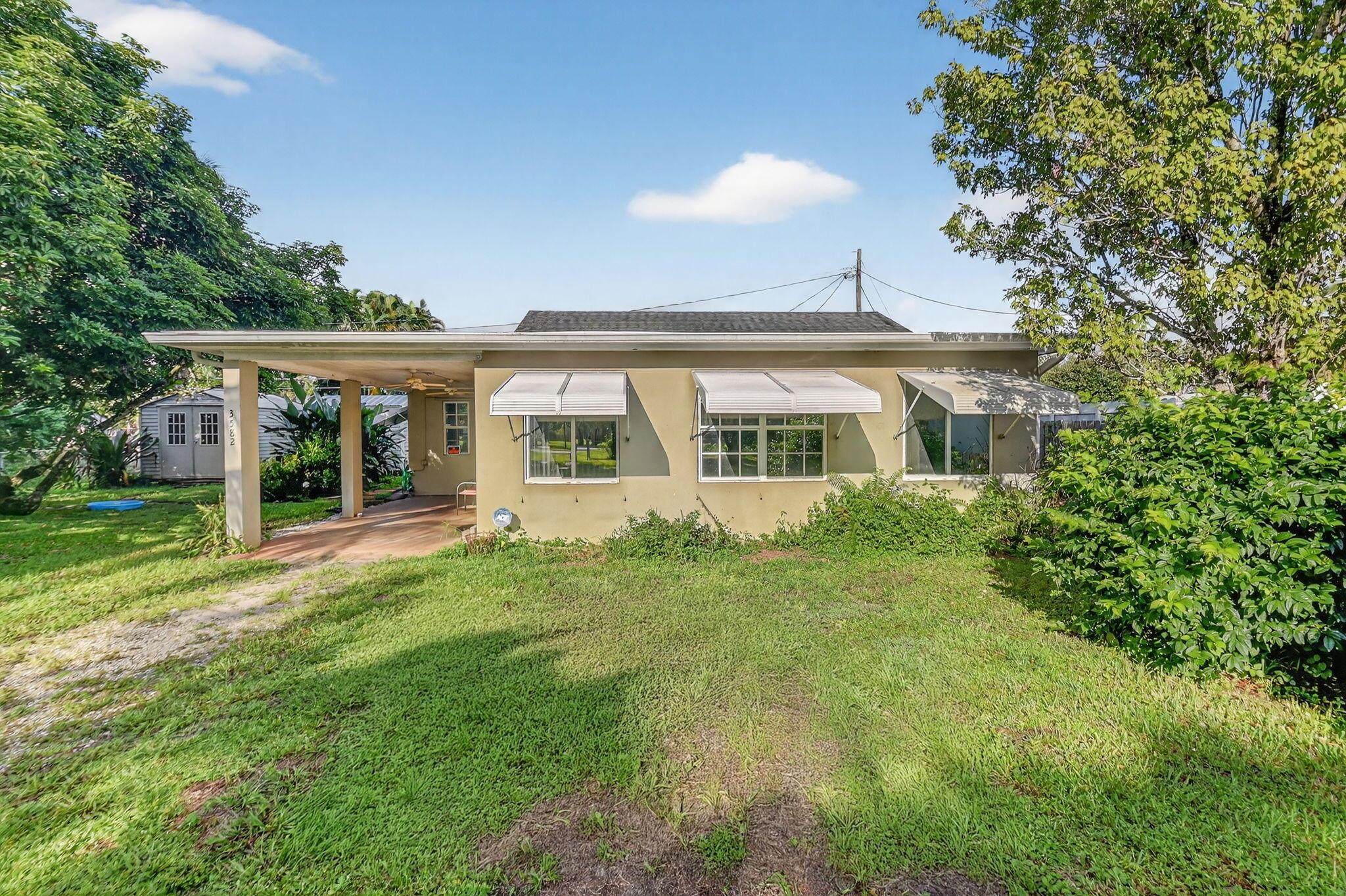 Welcome to 3582 Davis Road -- a prime investment property with endless potential on 0.35 acres of land. This 3-bedroom, 1-bath home sits on a generous lot that opens the door to multiple possibilities, from a full renovation to redevelopment. The property's size offers ample room to expand, add units (verify zoning for multifamily), or design your dream income-producing setup.The home is being sold as-is -- original condition and ready for your vision. Appliances do not convey. CASH OFFERS ONLY!Located in the thriving Village of Palm Springs, just minutes from schools, shopping, parks, and major highways, this property is ideal for seasoned investors seeking a fast close and strong ROI potential.