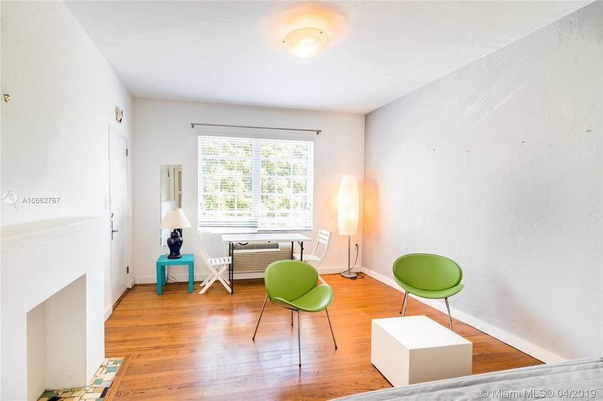 Beautiful one bedroom residence located in the heart of South Beach, just steps from Lincoln Road, Flamingo Park, and the beach. This charming unit features a comfortable layout with a separate bedroom, good natural light, and tile flooring throughout. The kitchen offers ample storage and full-size appliances. The building is well maintained and situated on a quiet residential street with easy access to all the restaurants, shops, and entertainment South Beach offers. Laundry facilities on site. Fast approval and easy to show. Ideal location for anyone looking for convenience, walkability, and South Beach living.