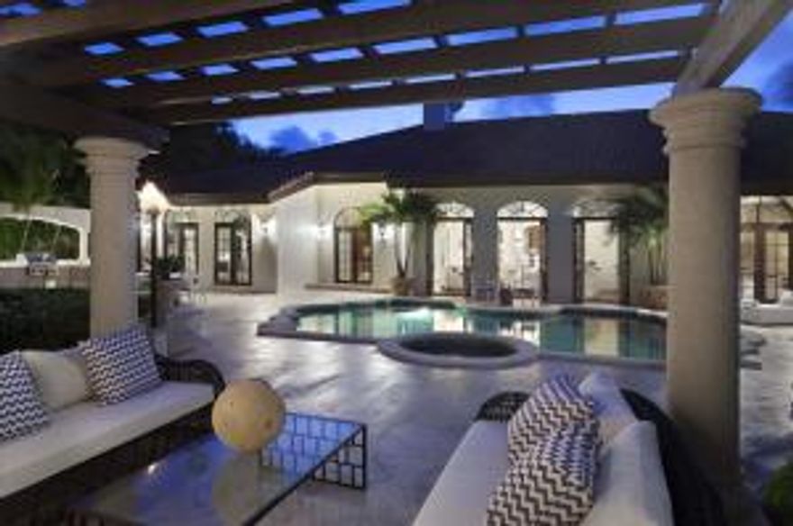 Chic Montecito – Inspired Sanctuary estate. Newly re-mastered with fresh high-styled interiors and exteriors impact windows and doors throughout.  Formal dining room with Atrium skylight ceiling provide dramatic sun-filtered light throughout. Convertible 5 Bedroom/Her Office. Gourmet island kitchen opens to family room. Resort-style pool/spa with ultimate privacy. Boat dockage available at Sanctuary marina upon request. Shown By Appointment Only.  

The information herein is believed to be accurate but is not guaranteed and may be subject to errors or omissions, and may be changed without notice.  All measurements are approximate.