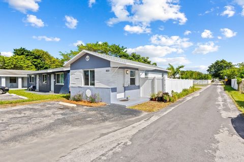 A home in Hallandale Beach