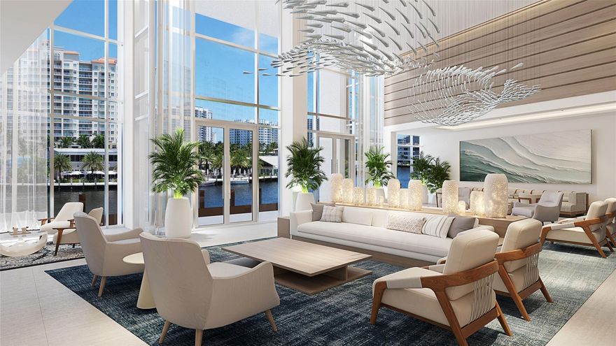 Step into a world of elevated luxury and effortless living where style, sophistication, and convenience come together. 3000 Waterside is Fort Lauderdale's most coveted waterfront residences. Located directly on the serene Intracoastal Waterway, this exclusive community of Sky Residences offers a rare opportunity to experience five-star amenities and spectacular views, all from the comfort of your own home.  No fixed bridges. 13 private boat docks available for purchase, 4 can be outfitted with boat lifts. Amenities include on-site restaurant, waterfront infinity pool, hot tub, barbecue area, fitness center, party room spa treatment room, sauna, steam room, guest suites, rooftop pet park, hot tub, and entertainment/relaxation area. Covered garage parking and storage. Pet friendly.