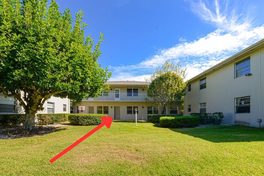 Welcome Home to this immaculately maintained FIRST FLOOR condo with wood look, water resistant vinyl flooring throughout, 2019 AC and 2021 water heater, solid wood cabinets and newer refrigerator. Great location in the community right by the front and close to Clubhouse and pool, facing a peaceful preserve. Vista Saint Lucie is a quiet, beautifully manicured 55+ community with plenty of activities to enjoy including billiards, arts and crafts, pool, hot tub, gym, library, golf club, bowling league, tennis, shuffleboard, pot lucks, bingo, dances and various classes. Meet new people and find forever friends. Close to hospital, shopping, restaurants, fishing, beaches, movies, pharmacies and more. Perfect location, perfect community.