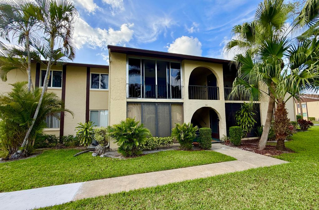Photo of 301 Pine Ridge Circle #C-2, Greenacres, FL 33463 (MLS # B26037556)