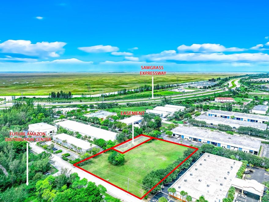 **Seller Financing Available.** This prime 1.6-acre lot in Sunrise, Florida, offers an exceptional opportunity for industrial development in a thriving commercial hub. Zoned for light industrial use, the property is ideal for a variety of businesses including warehouses, distribution centers, manufacturing, or service industries. With easy access to major highways and close proximity to the vibrant business districts of Broward County, this lot is strategically positioned for growth and convenience. The flat, cleared terrain simplifies construction, and the surrounding area features well-maintained infrastructure, ensuring efficient operations. Seize the chance to establish your business in a dynamic and fast-growing area, where potential meets opportunity. Survey available upon request. Parcel should have its own assigned ID number available soon.