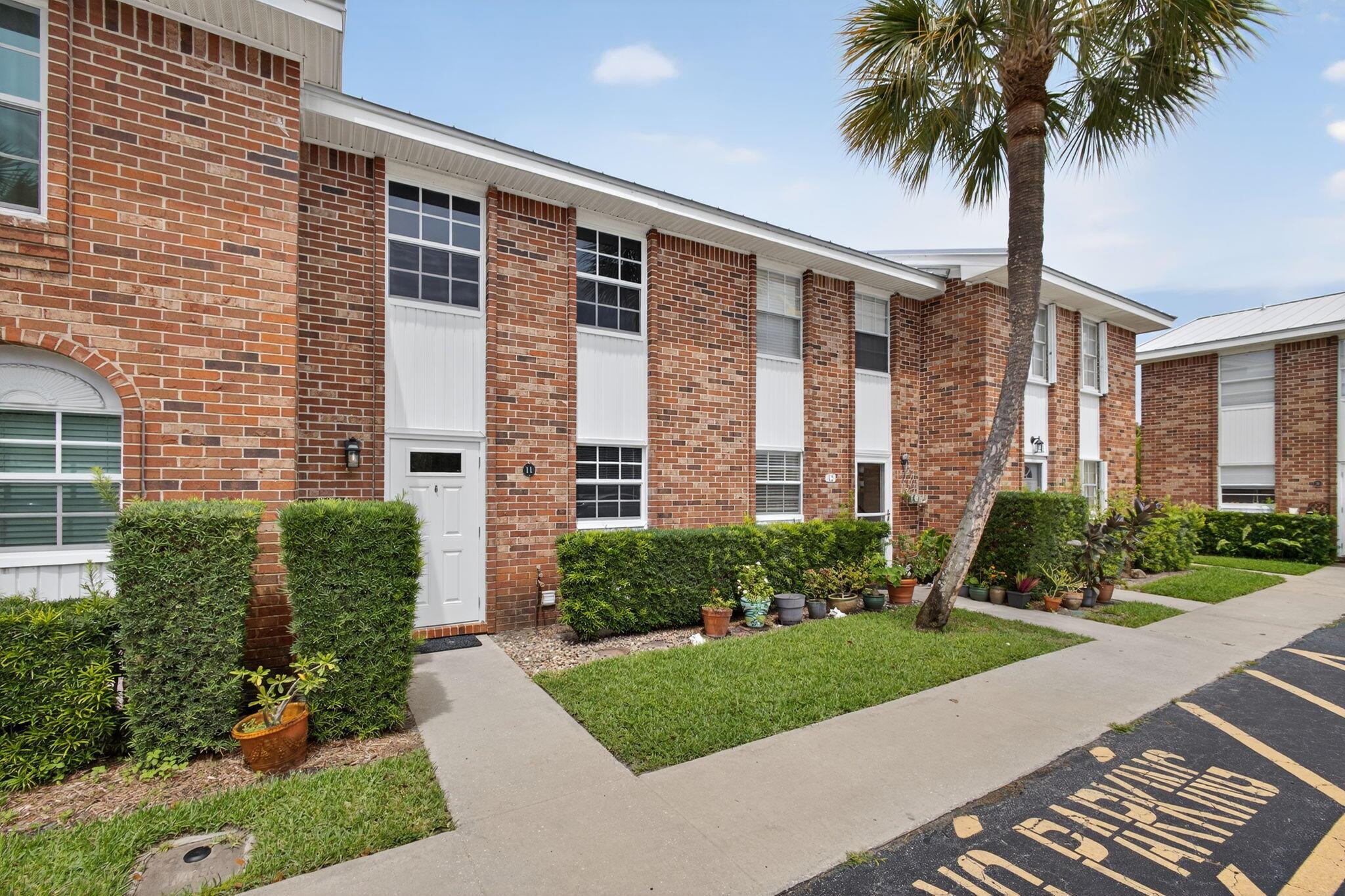 Stroll through the quaint village center of Tequesta from this updated 2 level, 2 bedroom towhhouse-style condo in Wendimere Villas. This lovely unit features a new roof, impact glass, brand new washer/dryer & water heater, luxury vinyl flooring throughout, renovated full bath and a private enclosed courtyard patio perfect for grilling, gardening and entertaining. Walk to local shops, restaurants, art galleries, library, banks, the post office & beautiful parks. Coral Cove Park and Jupiter Beach just a 5 min drive. A lovely home in a great location!