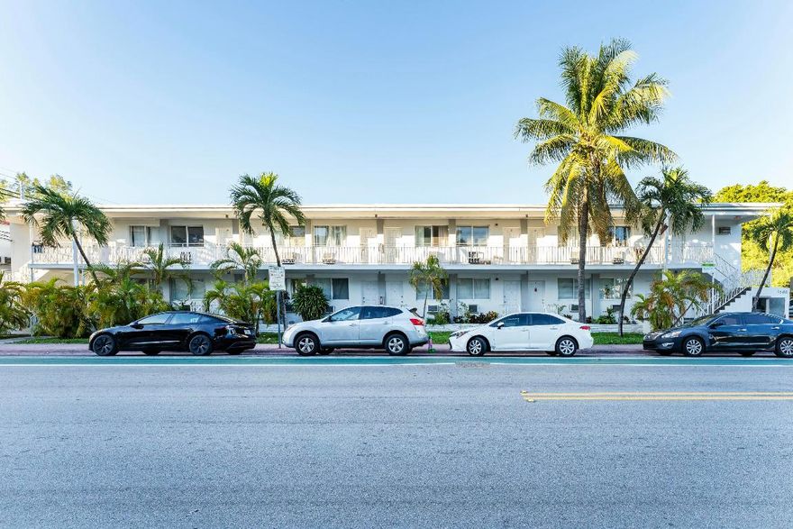 The White House Apartments at Lincoln Road, a 19-unit multifamily building property in the heart of South Beach. The property is located adjacent to the famous Lincoln Road, a highly desirable location for renters on South Beach. Furthermore, the property is within walking distance to all of South Beach's attractions including Ocean Drive, Collins, Washington Avenue and Flamingo Park. The building has a total of 19 units, of which 18 units are large studios of an average size of 438 square feet, and one unit is a two-bedroom, two-bathroom apartment of 866 square feet. The 19 units are in line with South Beach's typical standards, which historically have been running close to 100% occupancy rates. In-place effective rents at the property average $4.25 per square foot.